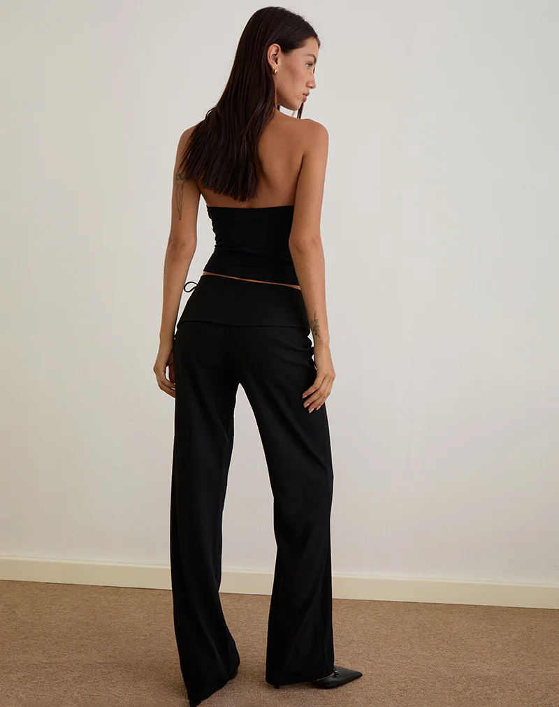 Faria Trouser in Tailoring Black - Image 4