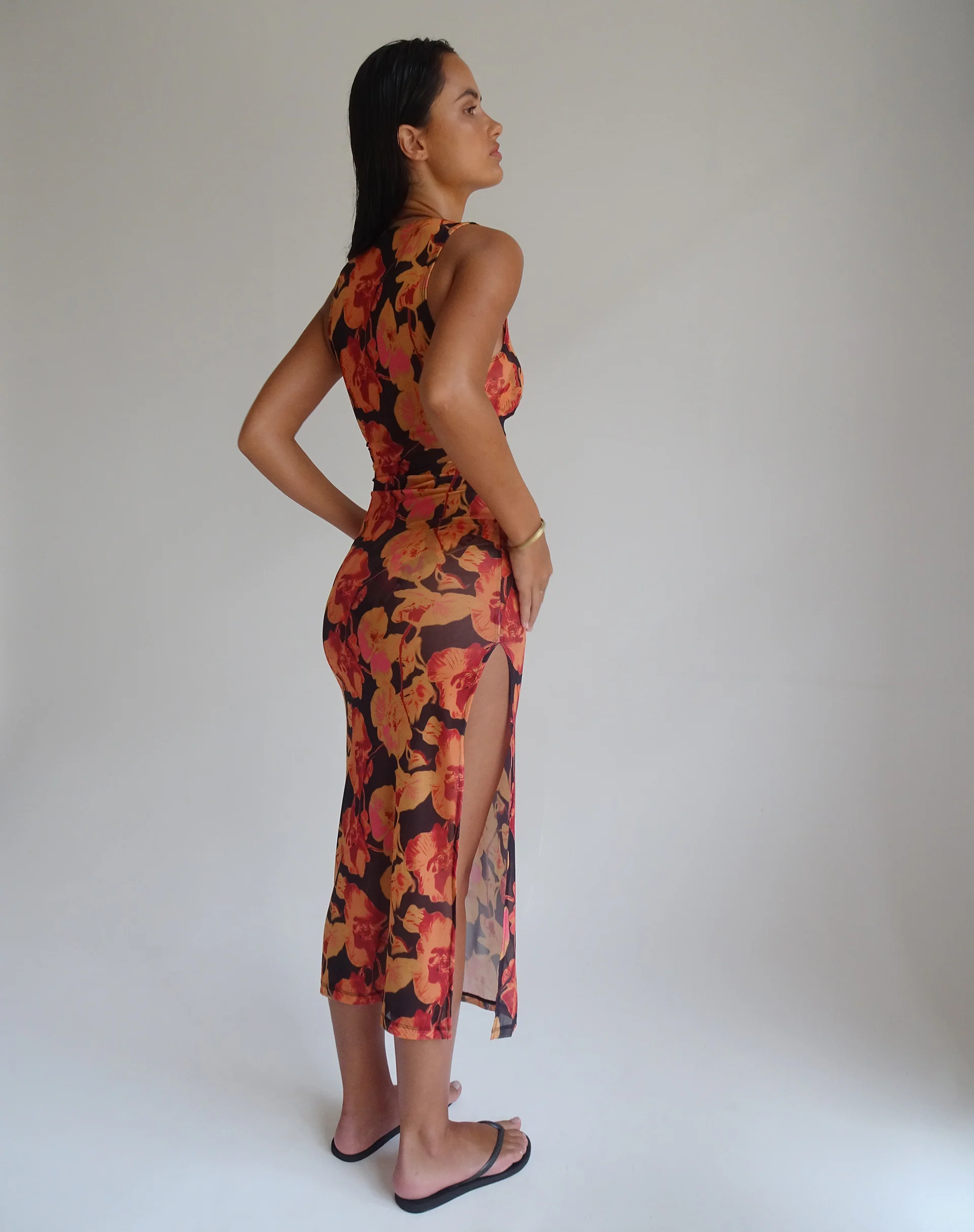 Farsha Maxi Dress in Orchid Sunset - Image 6