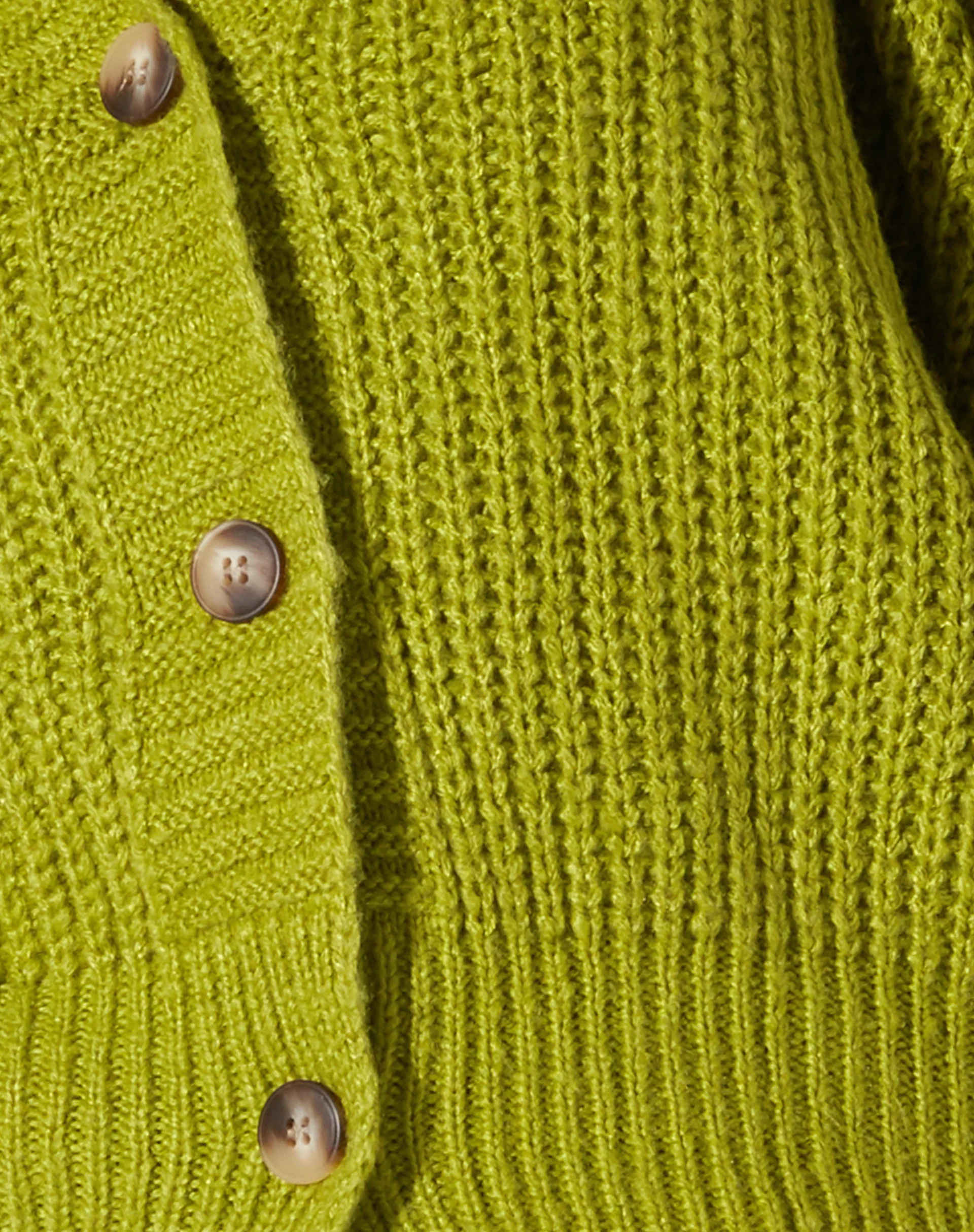 Faya Cardigan in Knit Sour Apple - Image 6