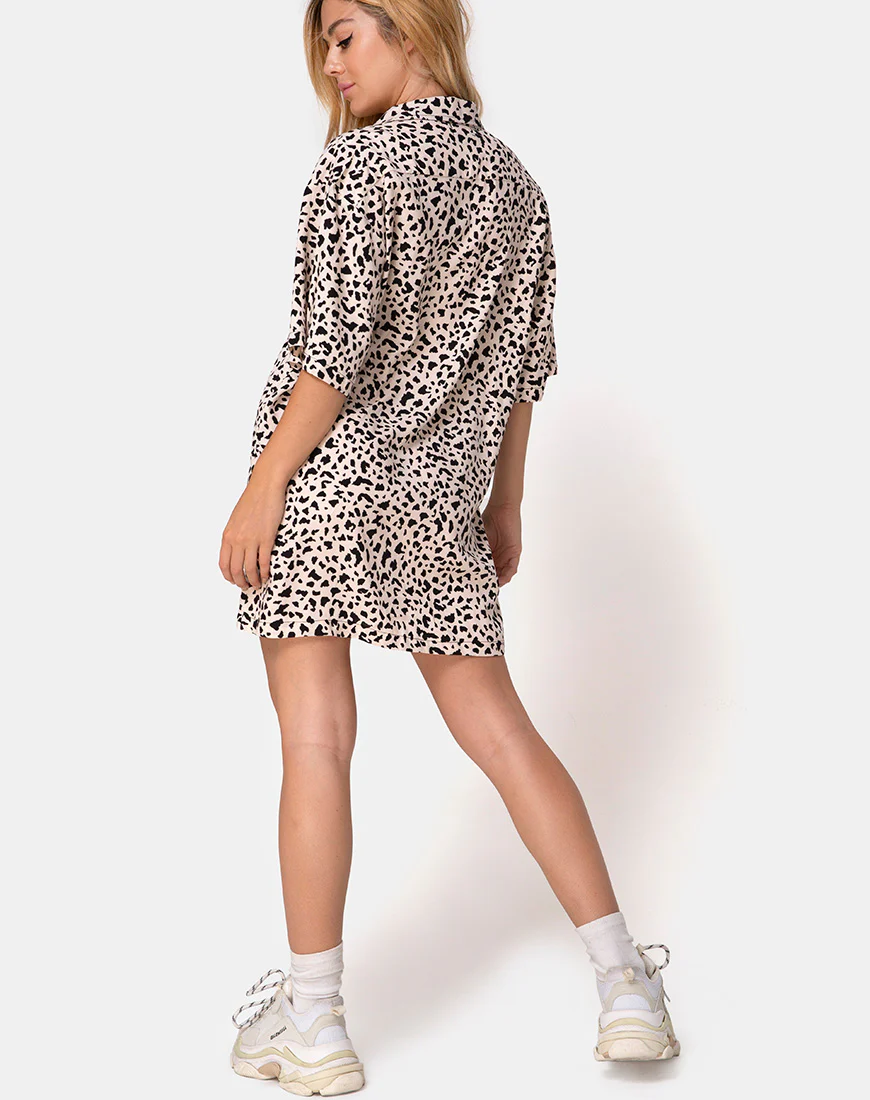 Fresia Mini Dress in Wild Thing - Image 4