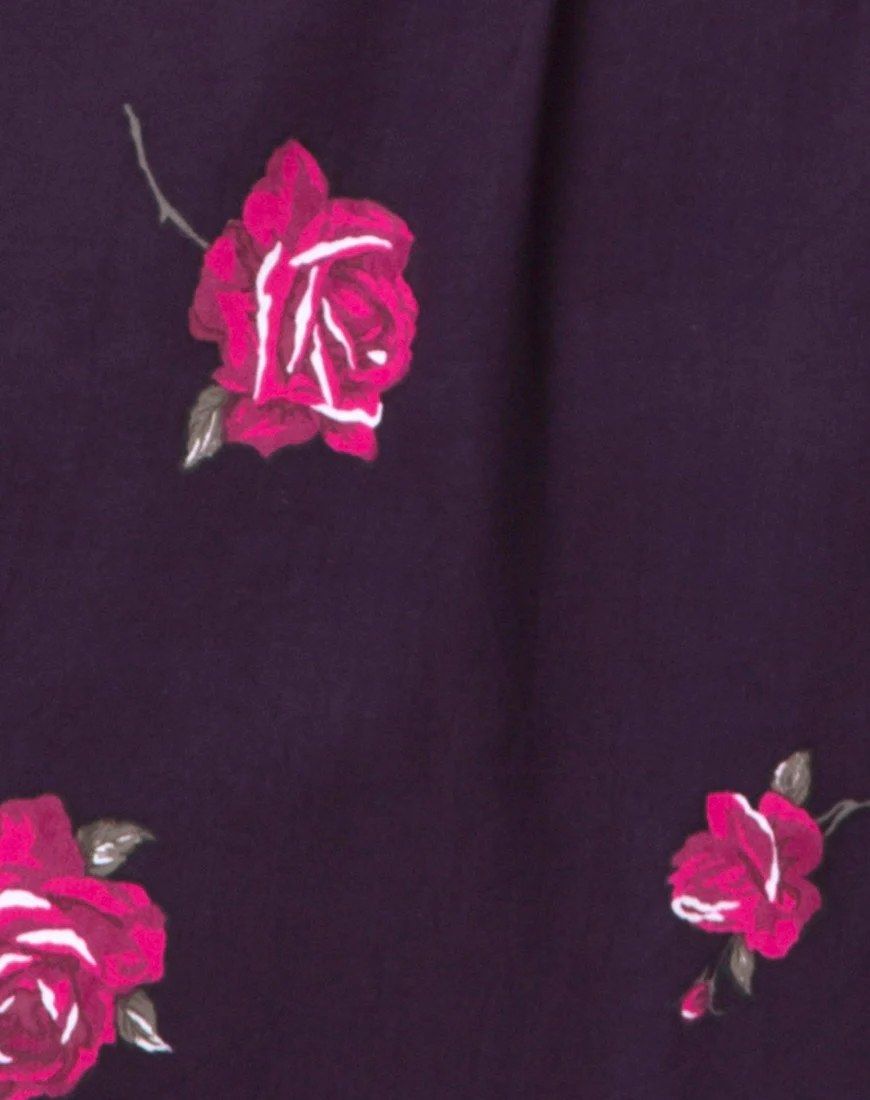 Fuare Mini Dress in Evening Rose - Image 5