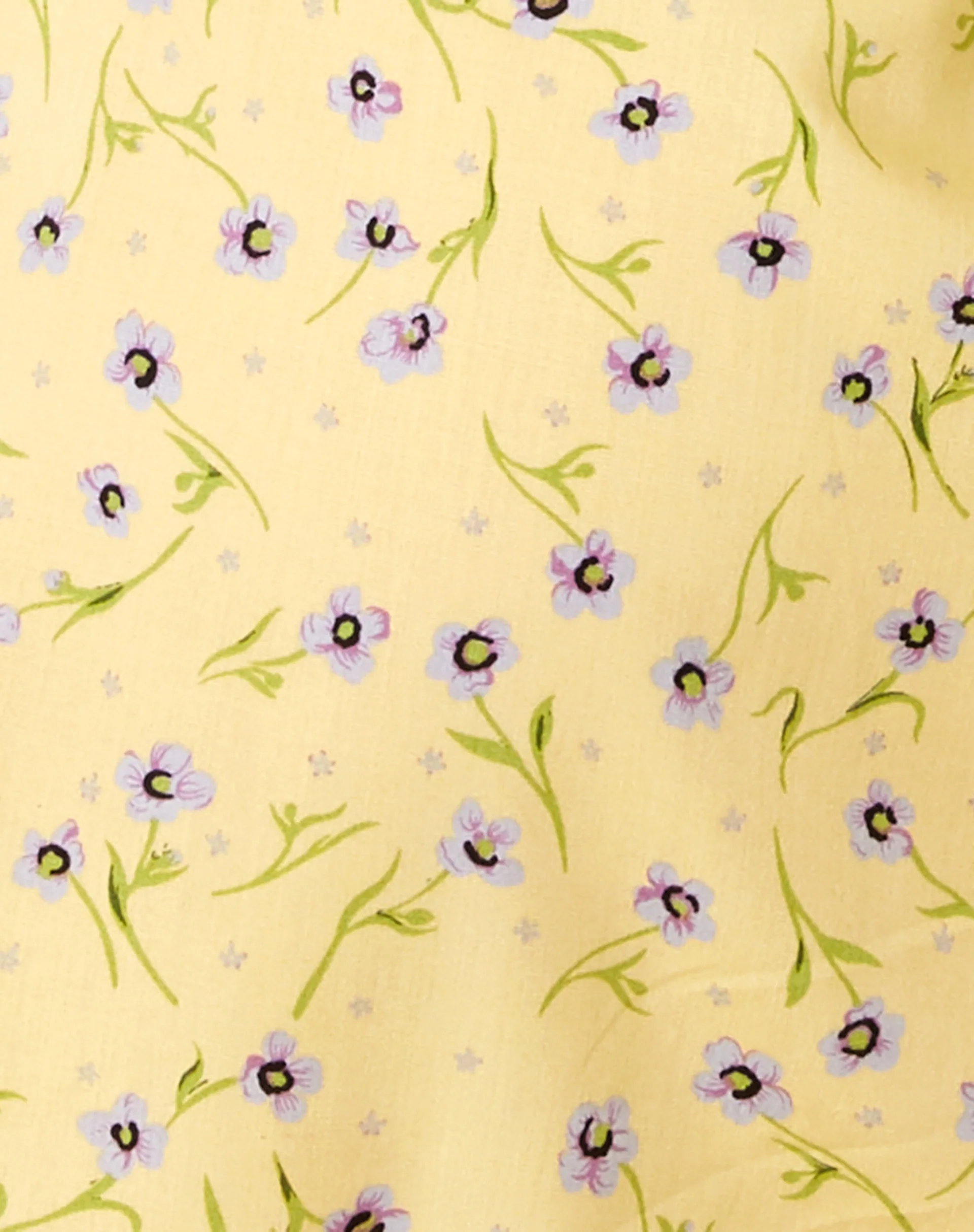 Galova Mini Dress in Wild Flower Lemon Drop - Image 6