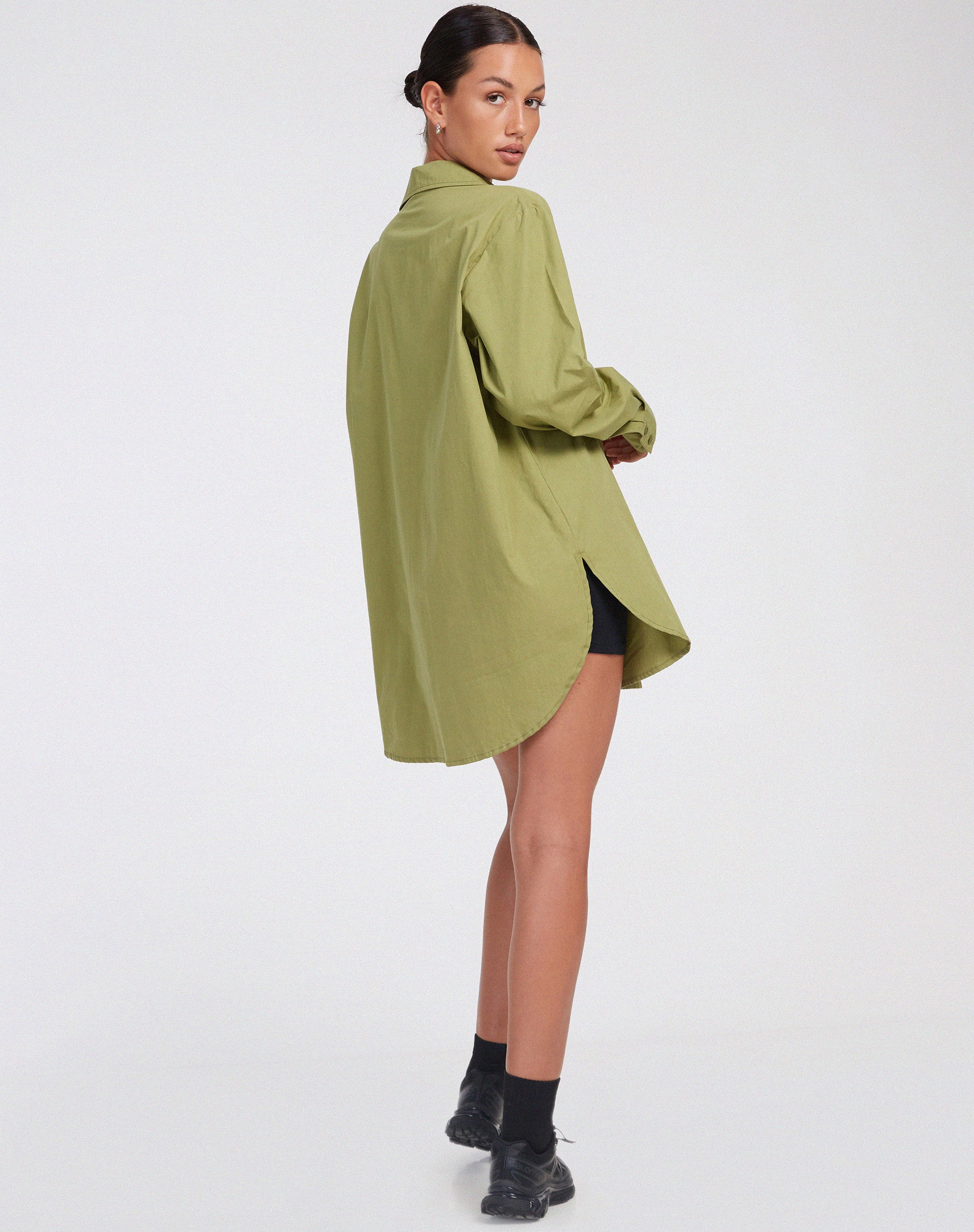 Gane Shirt in Seafoam Green - Image 4