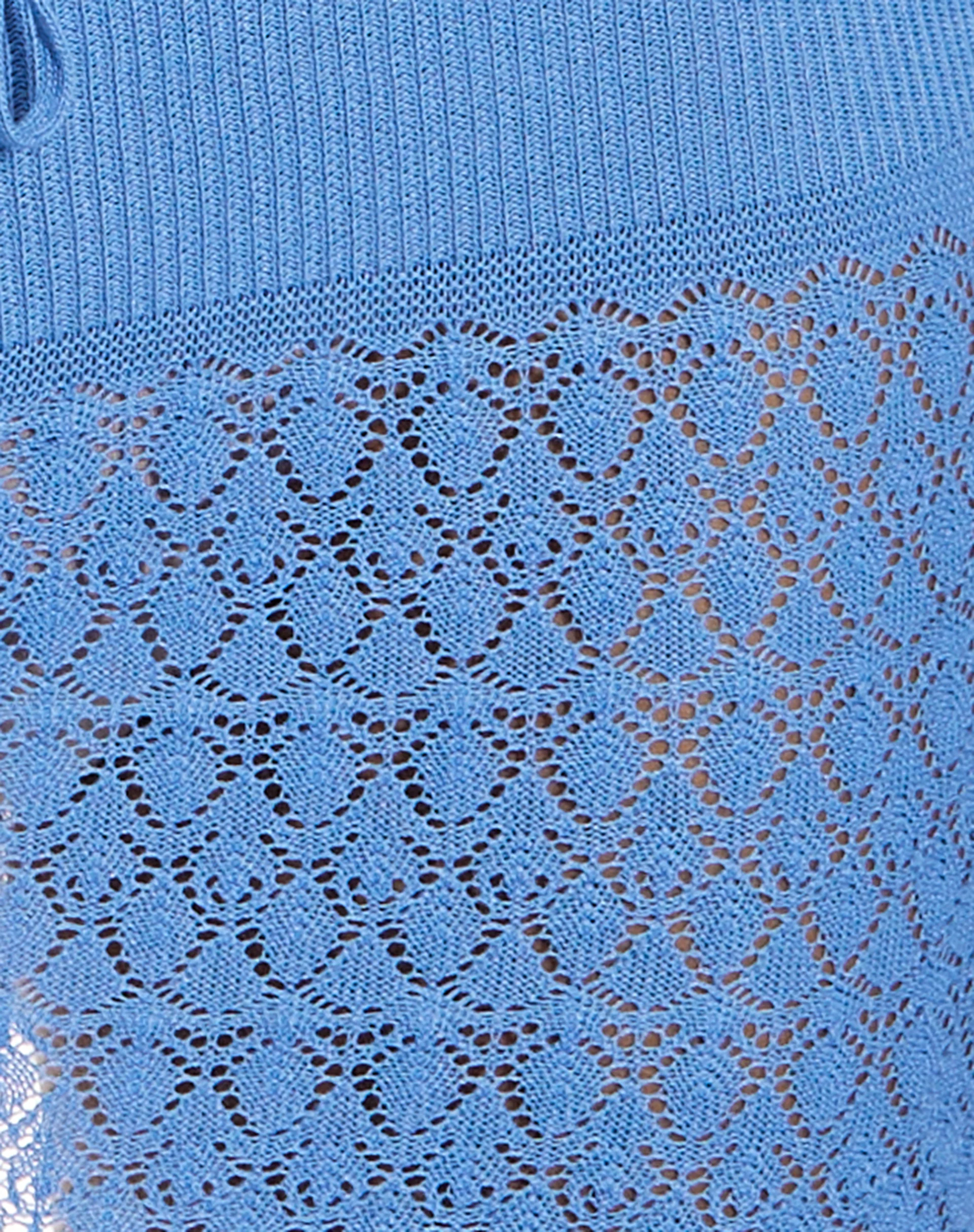 MOTEL X BARBARA Gatik Mini Skirt in Blue - Image 7