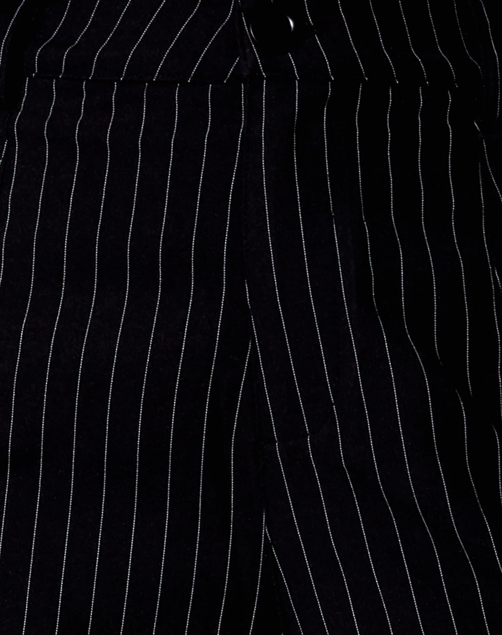 Gesta Trouser in Pinstripe Black - Image 5