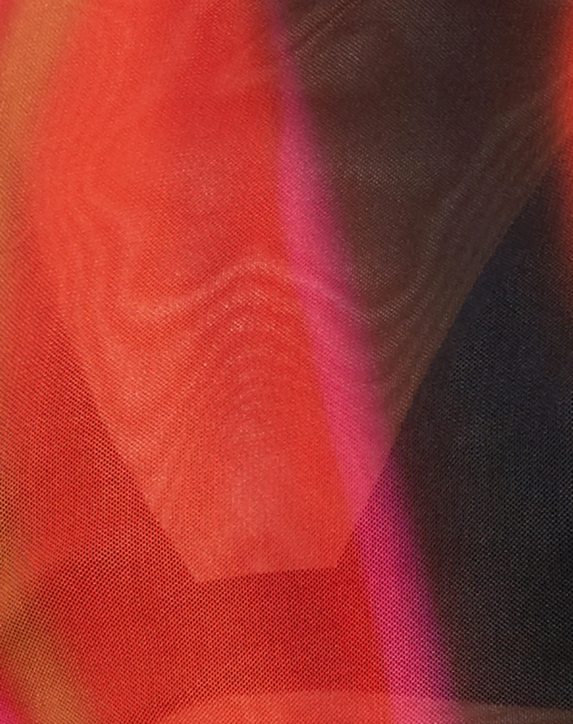 Gilard Crop Top in Solarized Orange and Pink - Image 7