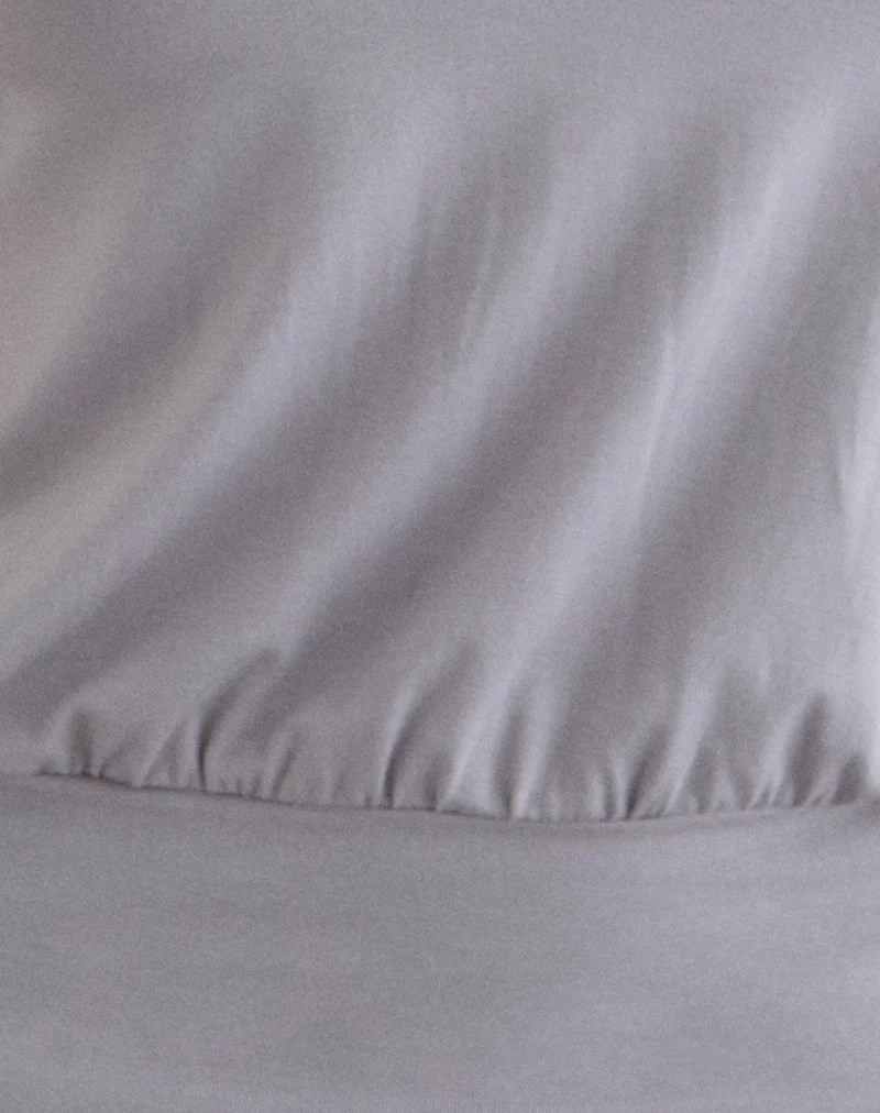 Giunea Knot Halter Top in Lilac Grey - Image 7