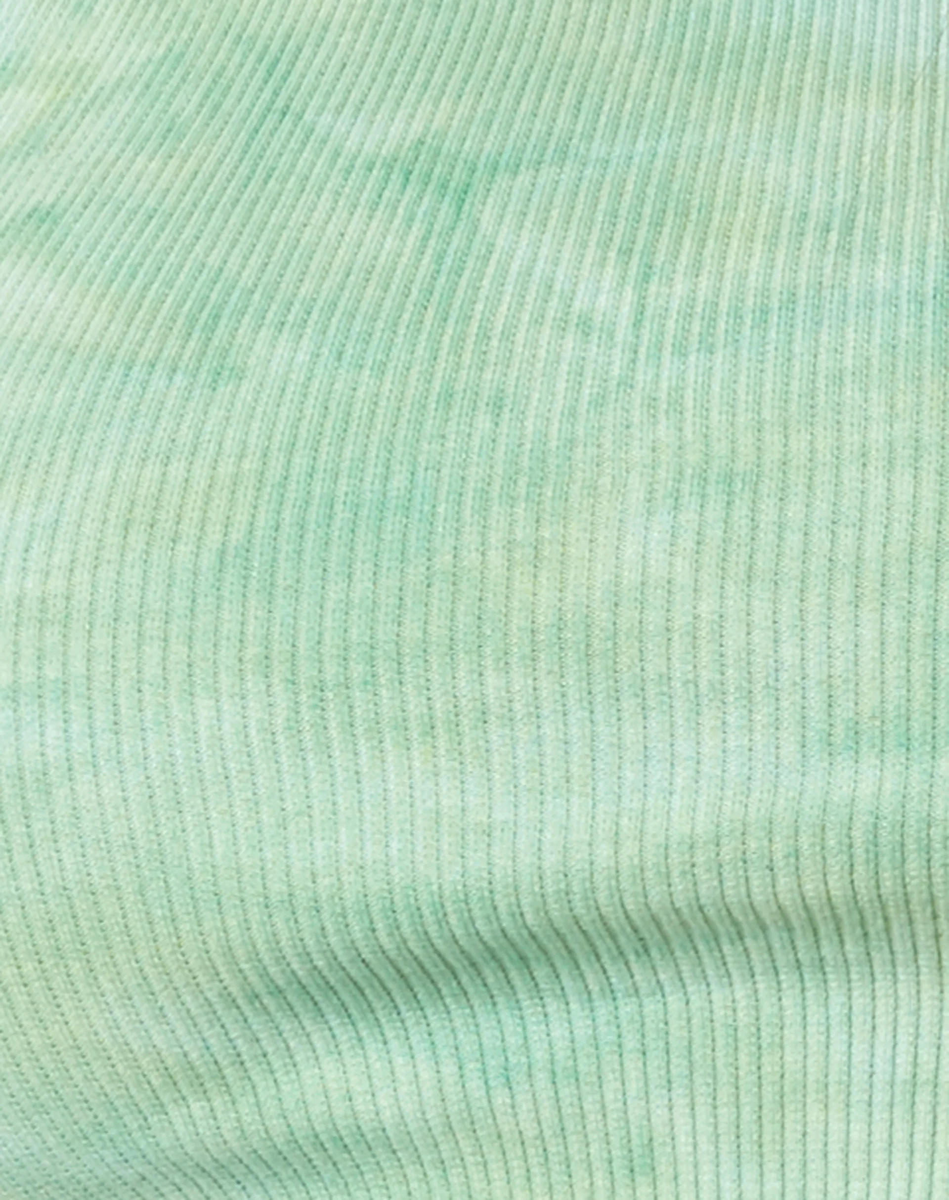 Givas Crop Top in Green Tie Dye - Image 6