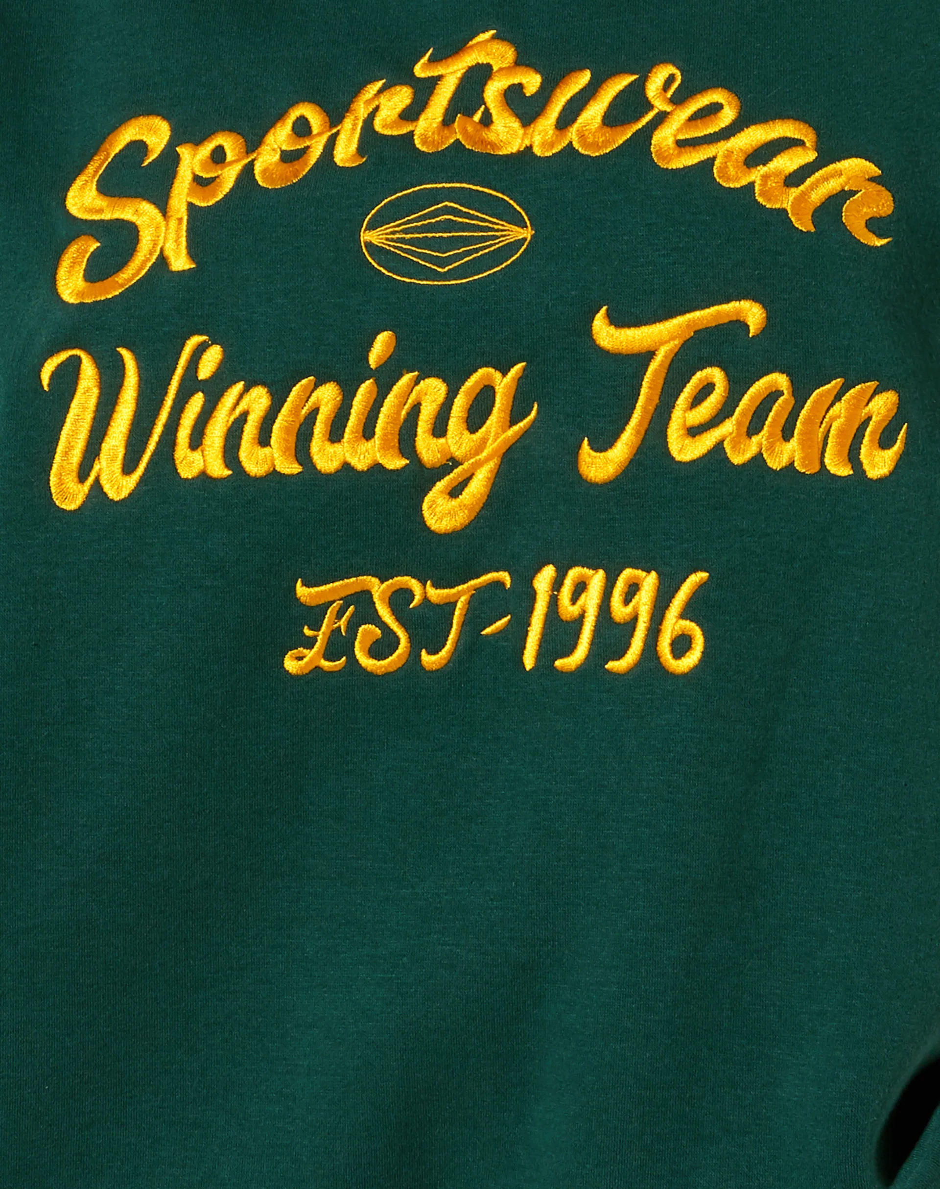 Glan Sweatshirt in Forest Green in Winning Team Mix Embro - Image 6