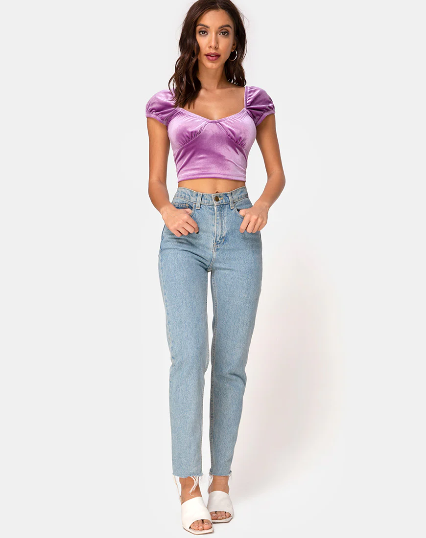 Glaty Top in Velvet Lilac - Image 4