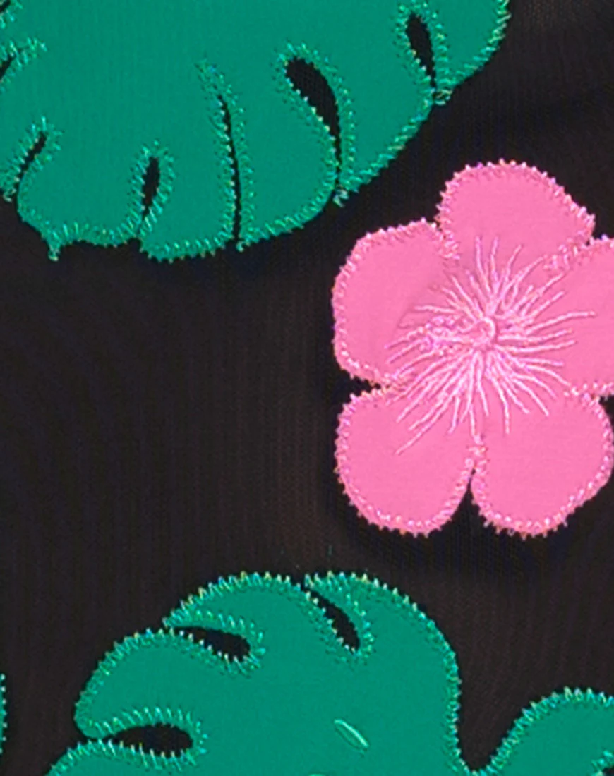 Goddess Hibiscus in Paradise Cut and Sew - Image 5