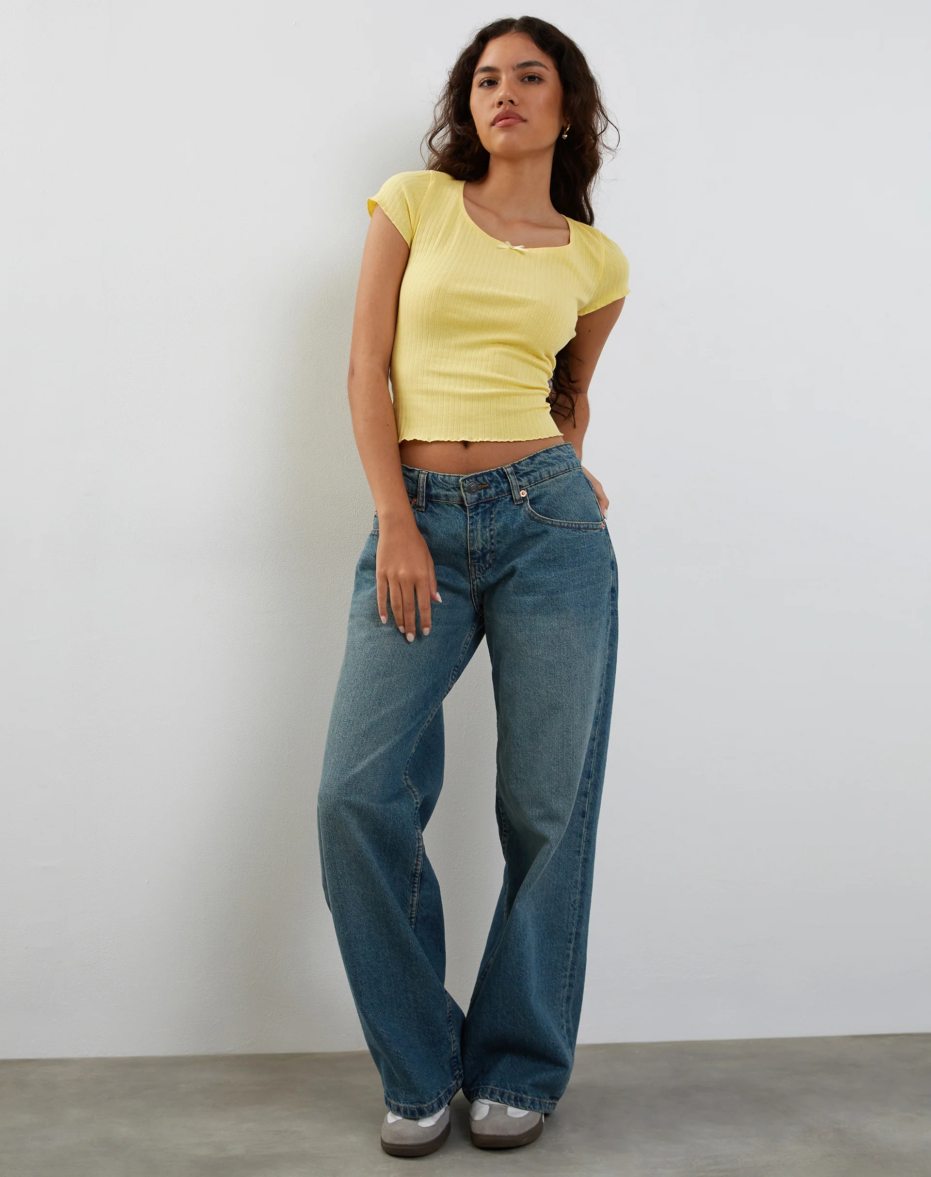 Gordi Baby Tee in Lemonade - Image 3