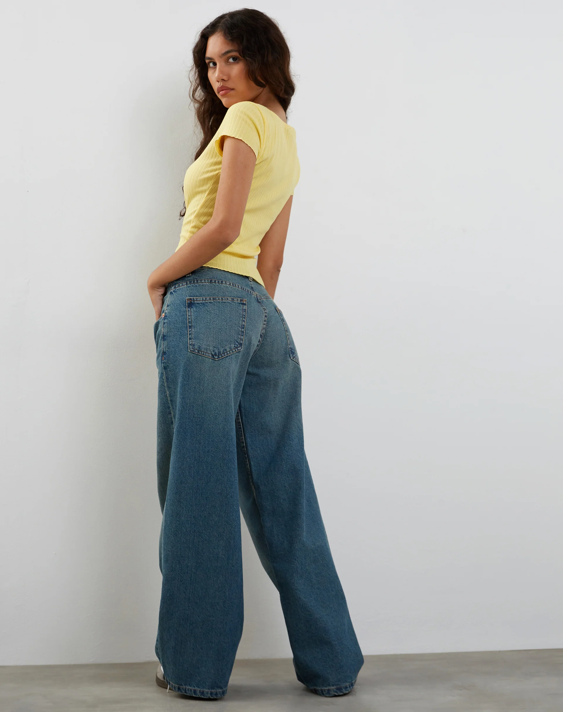 Gordi Baby Tee in Lemonade - Image 4