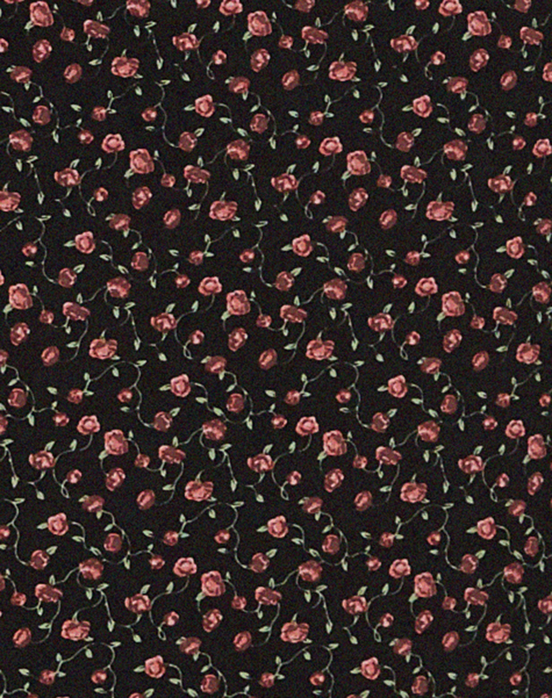 Grace Maxi Dress in Dark Pink Rose Black - Image 5