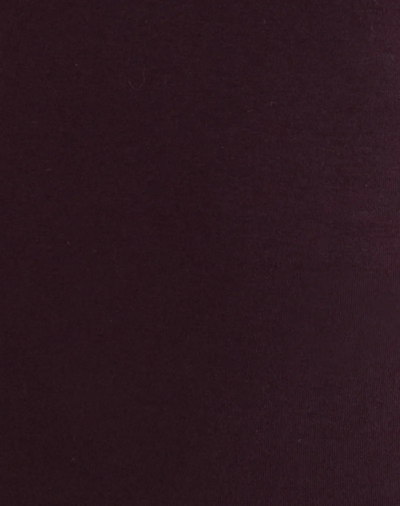 Gretita High Neck Top in Jersey Redwood - Image 6