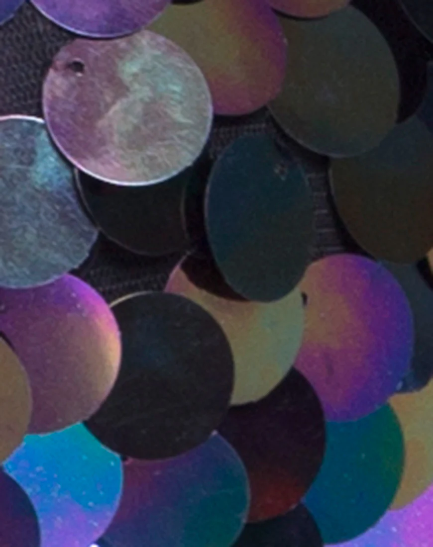 Gwen Bralet in Disc Sequin Petrol - Image 5