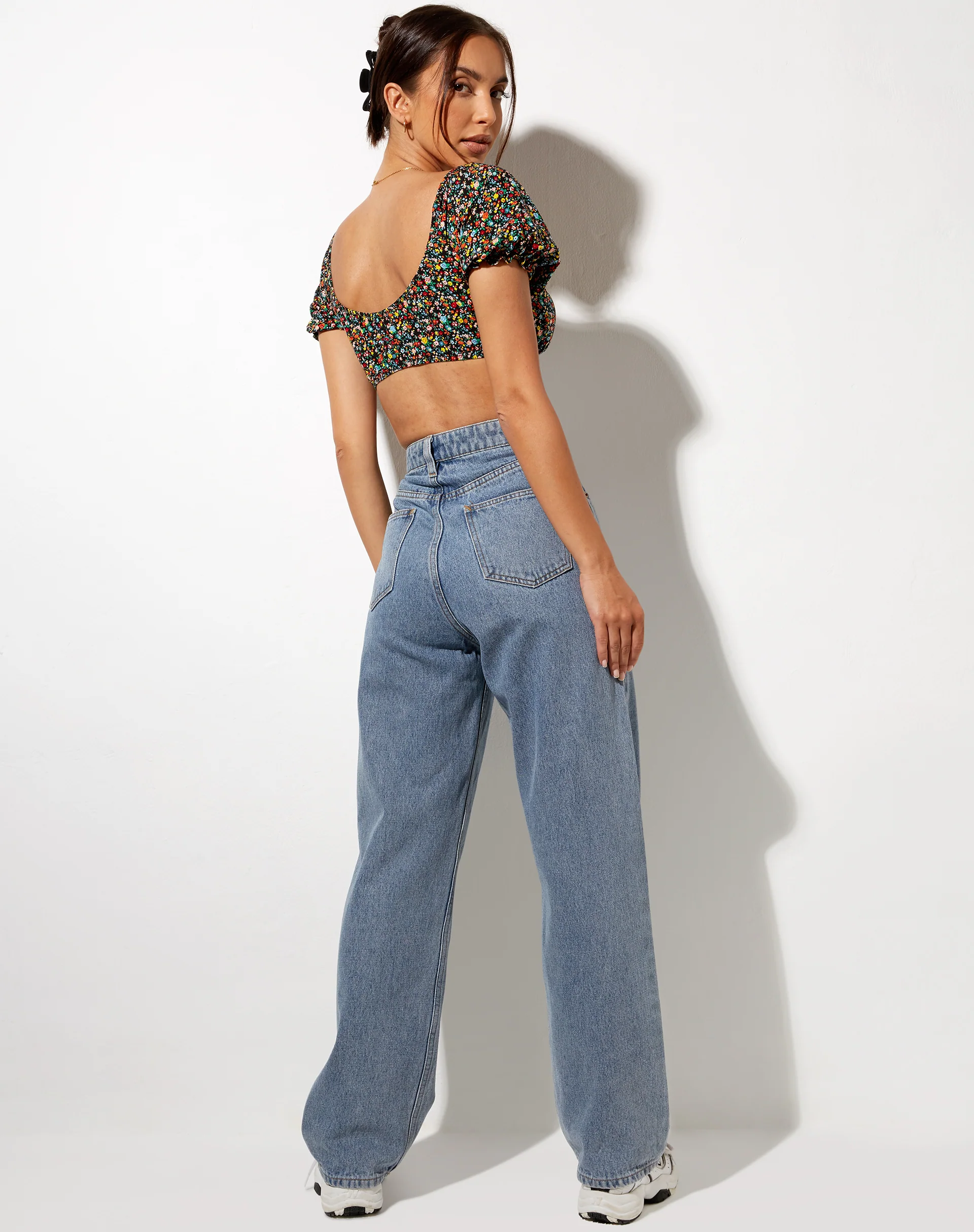 Haenji Crop Top in Kenny Floral - Image 6