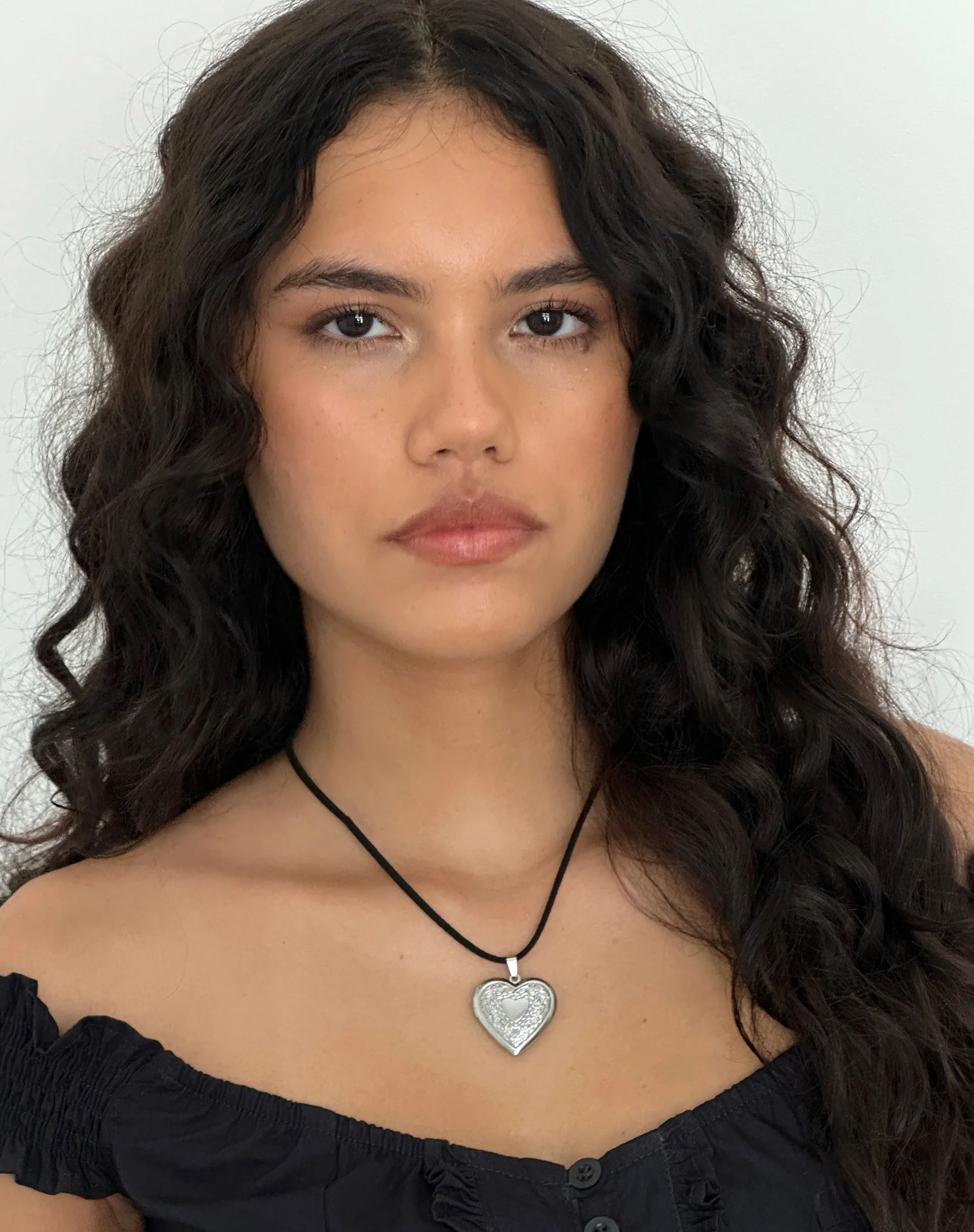 Harley Cord Heart Locket Necklace by Gemini Jewels - Image 2