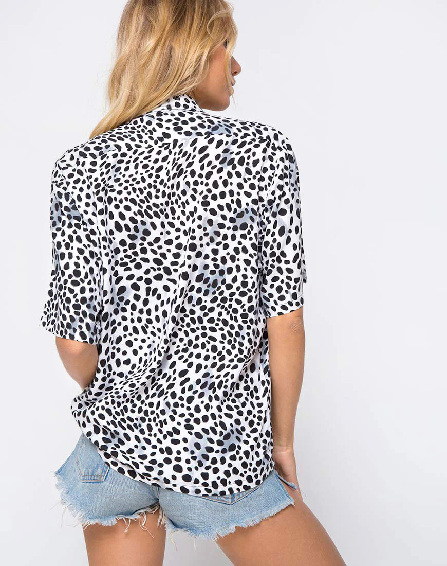 Hawaiian Shirt in Dalmatian - Image 2