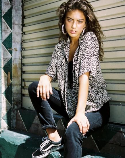 Hawaiian Shirt in Rar Leopard Brown - Image 4