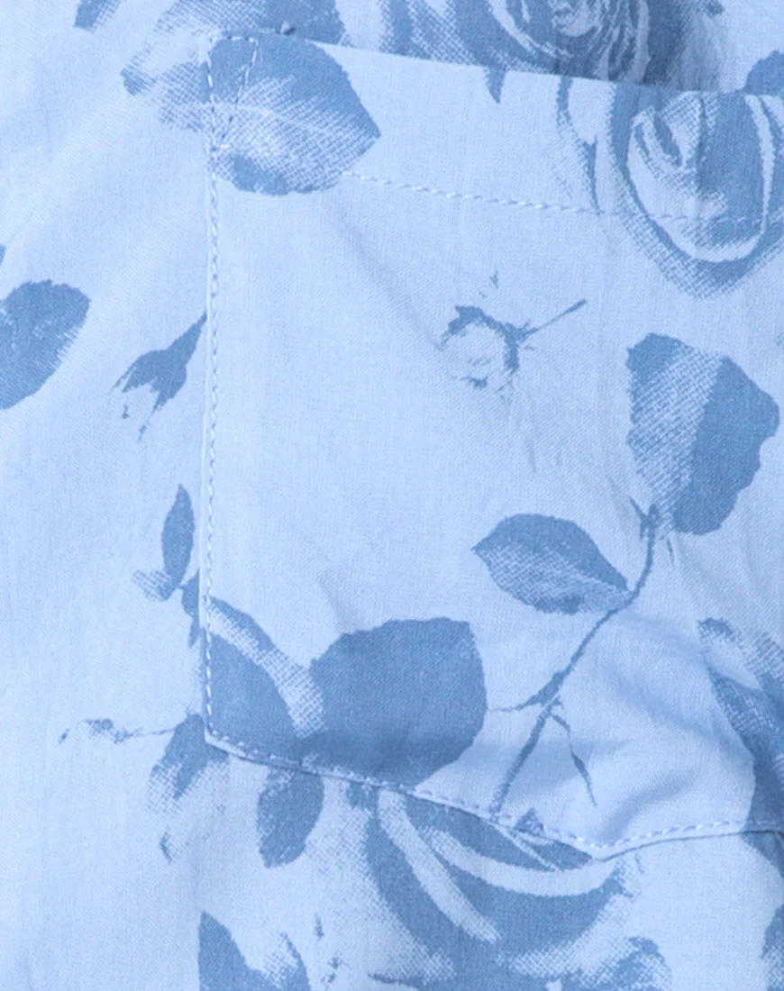 Hawaiian Shirt in Sky Rose - Image 5