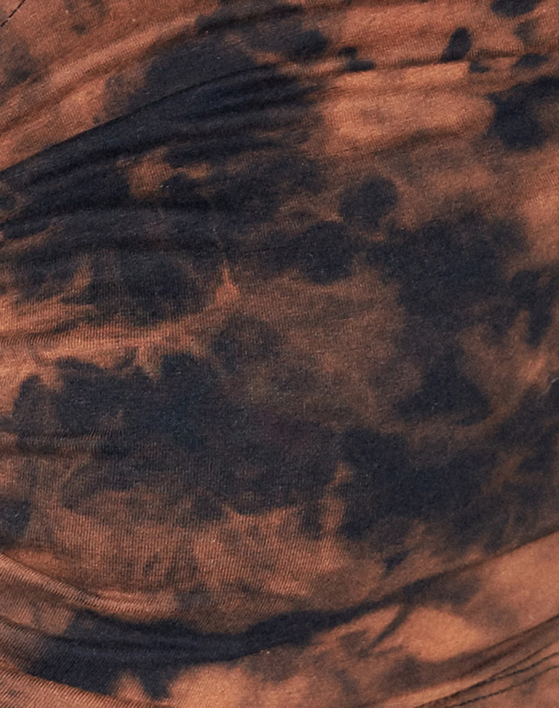 Headband in Black Rust Tie Dye - Image 5