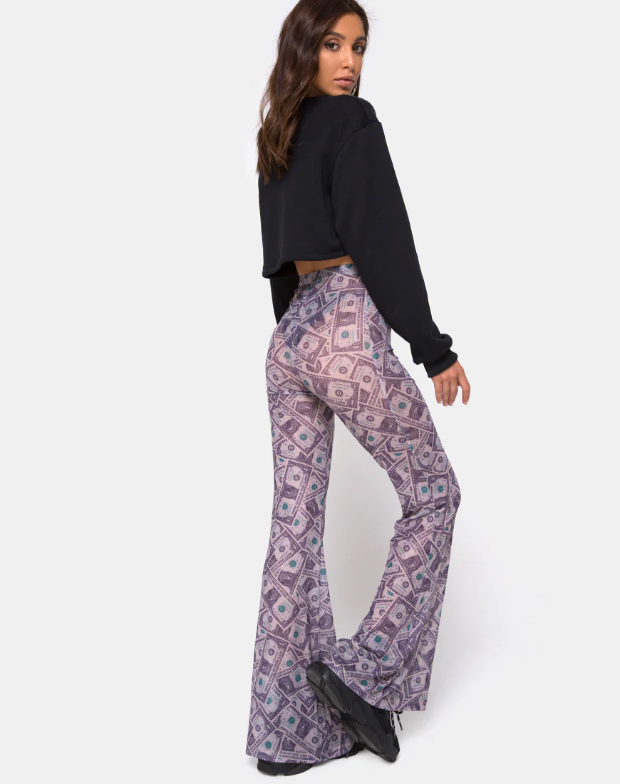 Herlom Trouser in Dollar Bill - Image 2