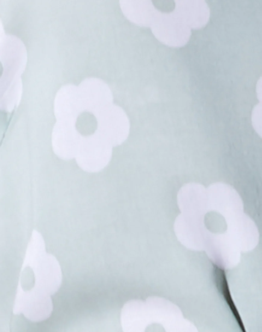 Hime Maxi Dress in Sage Daisy - Image 5