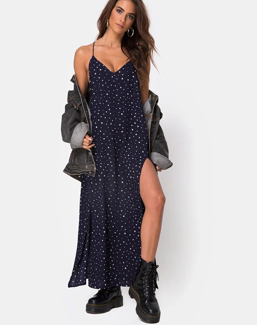 Hime Dress in Starstruck Navy - Image 3