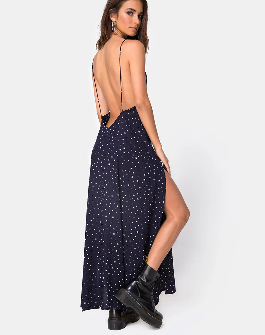 Hime Dress in Starstruck Navy - Image 4