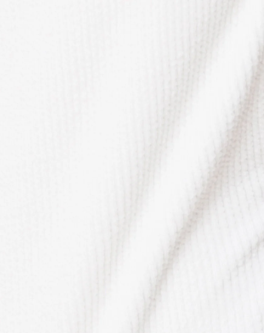 Hooked Swimsuit in White - Image 5