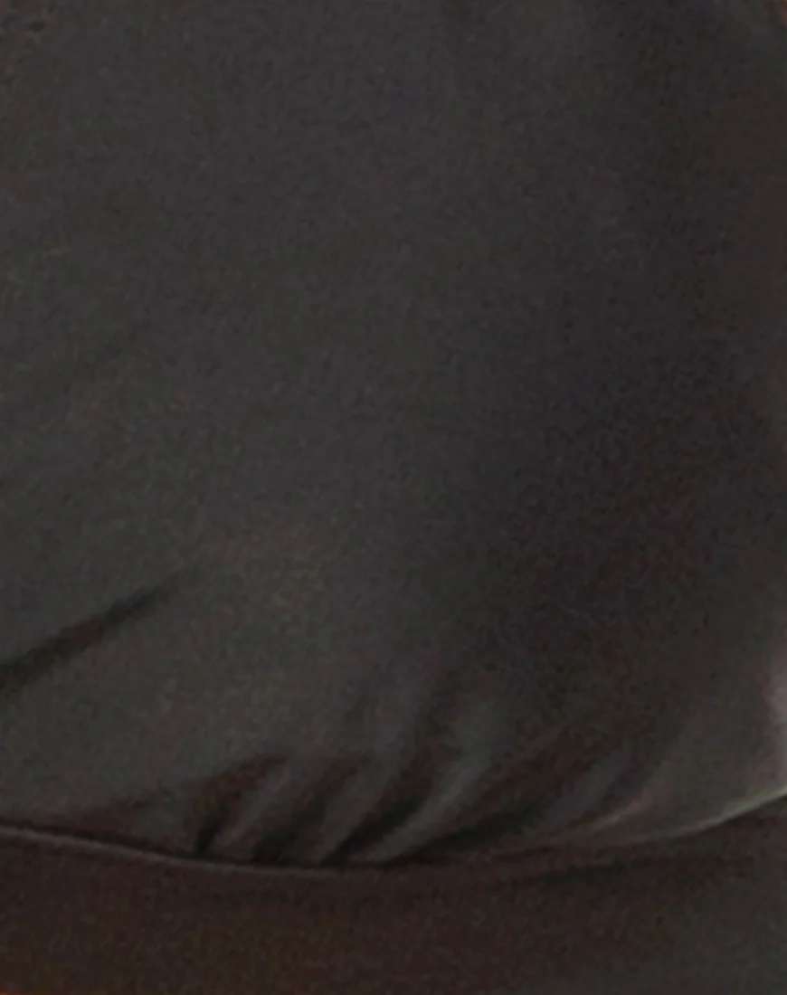 Ice Cut Out Bikini Bottom in Black - Image 5
