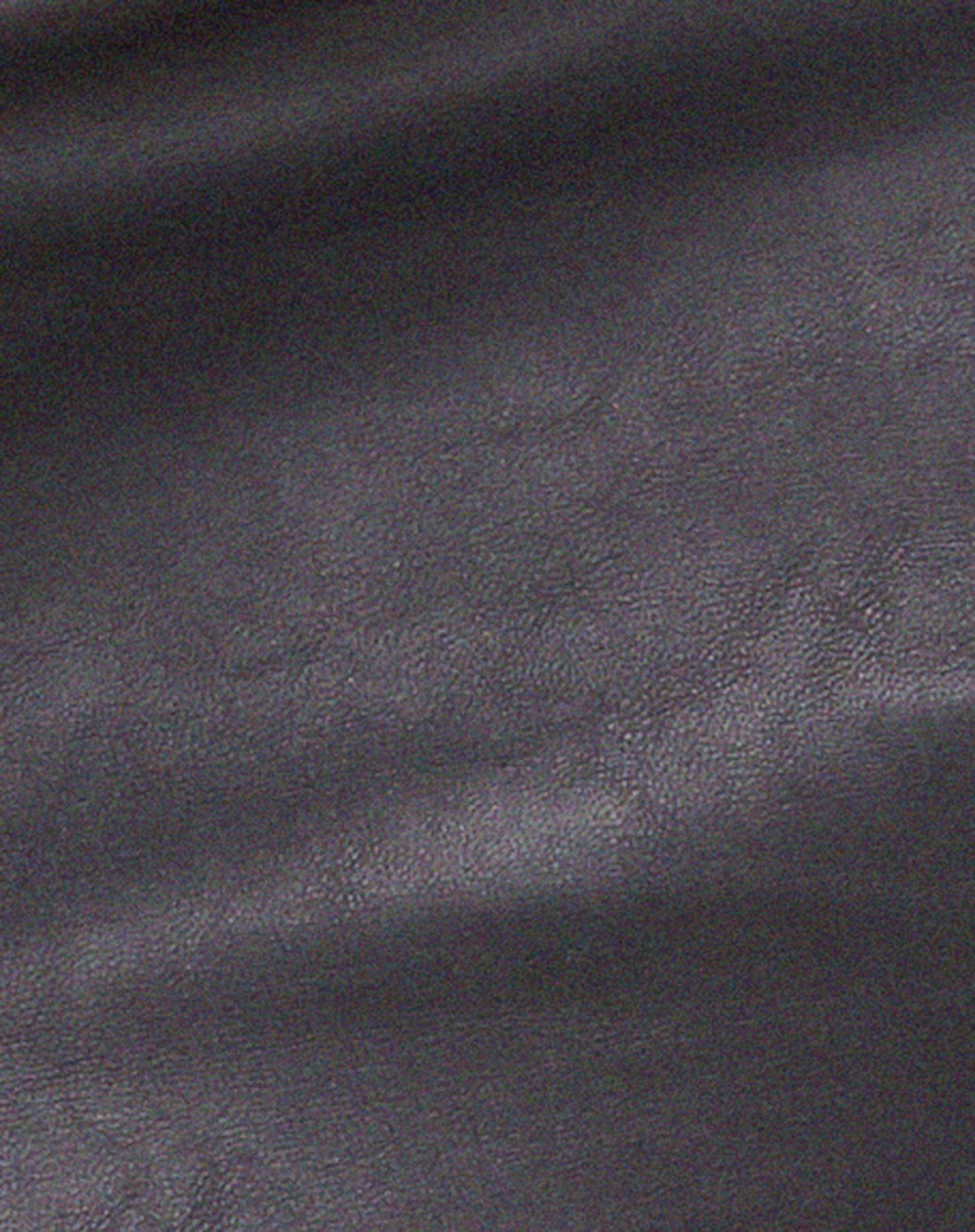 Ima Mini Skirt in PU Black - Image 6