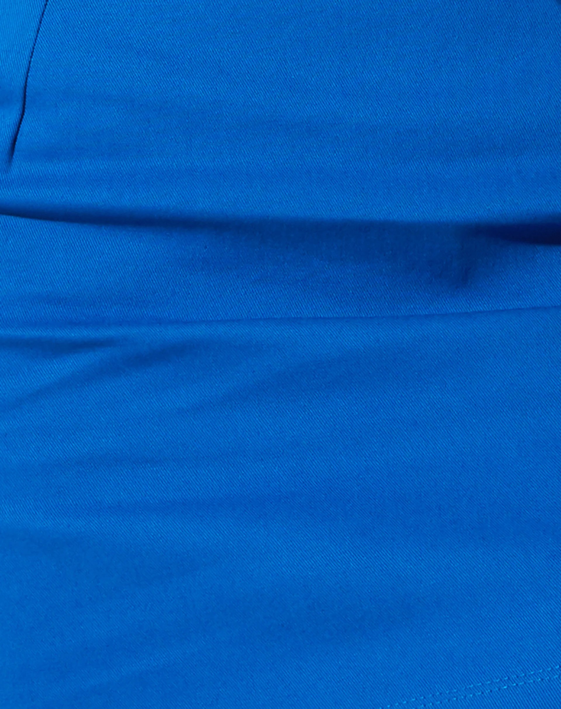 Ima Mini Skirt in Twill Aqua Blue - Image 5