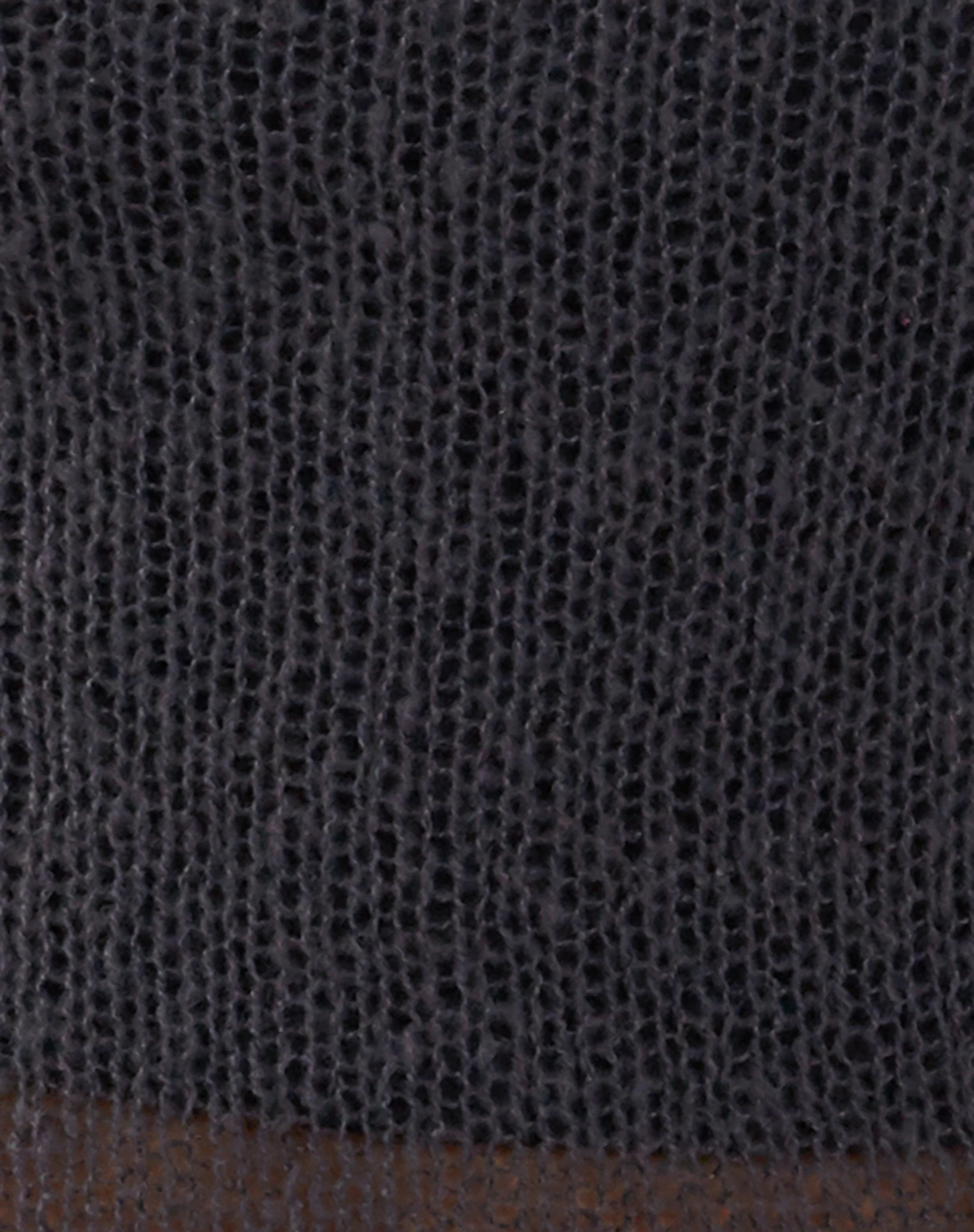 Imelda Fine Open Knit Long Sleeve Top in Dark Charcoal - Image 6