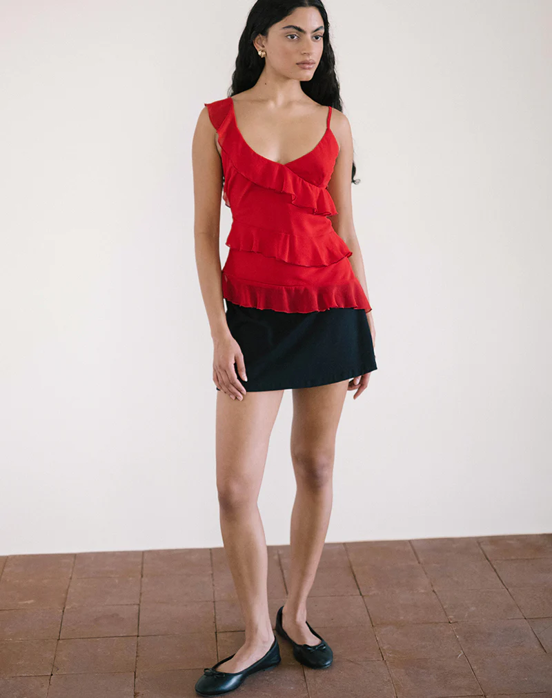 Irani Top in Red - Image 4