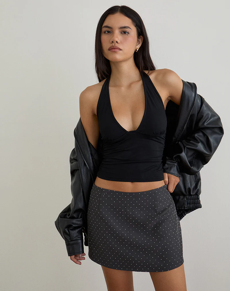 Irka Skirt in Diamante Grey - Image 3