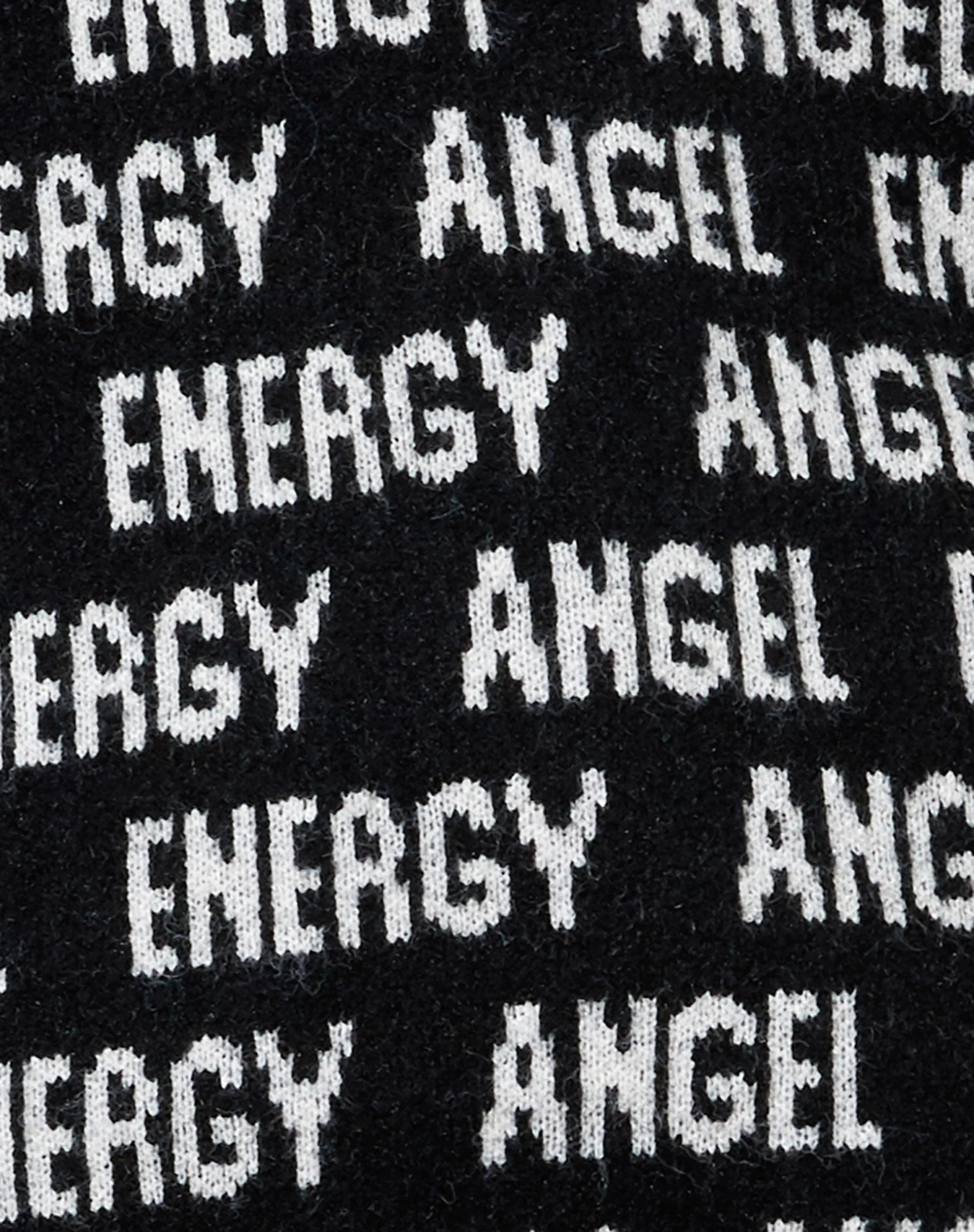 Iskov Jumper in Black with Ivory Angel Energy - Image 6