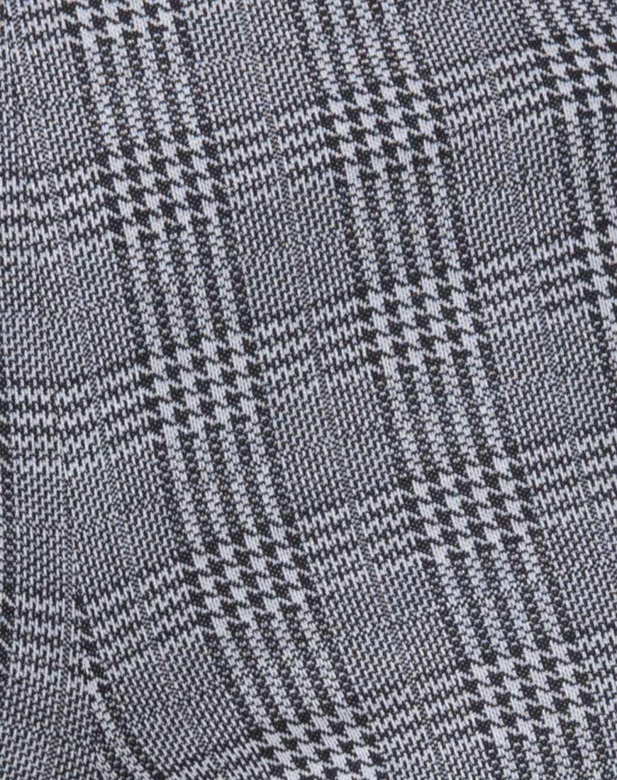 Jada Trouser in Charles Check Grey - Image 5
