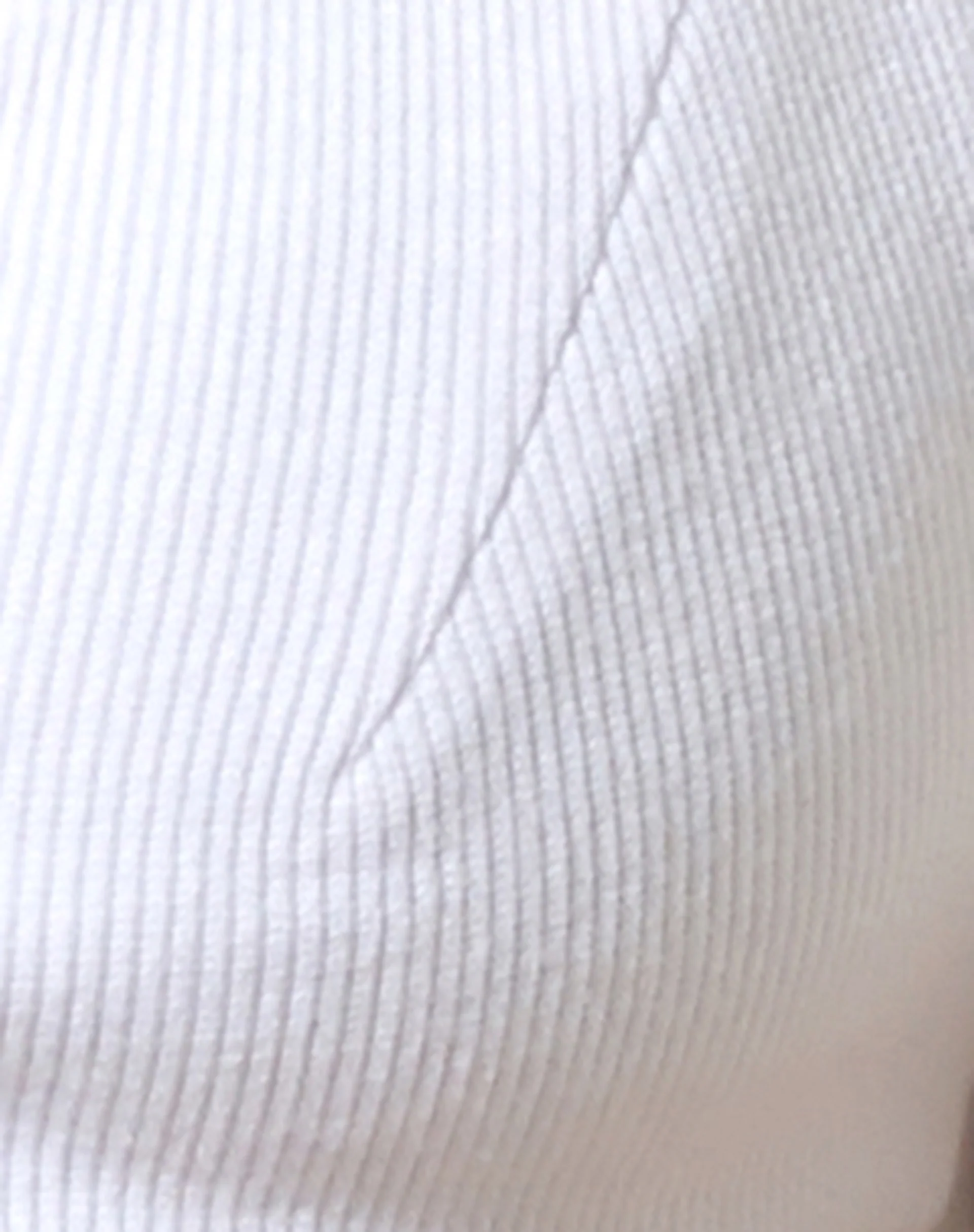 Jamaria Bralette Top in Rib White - Image 6