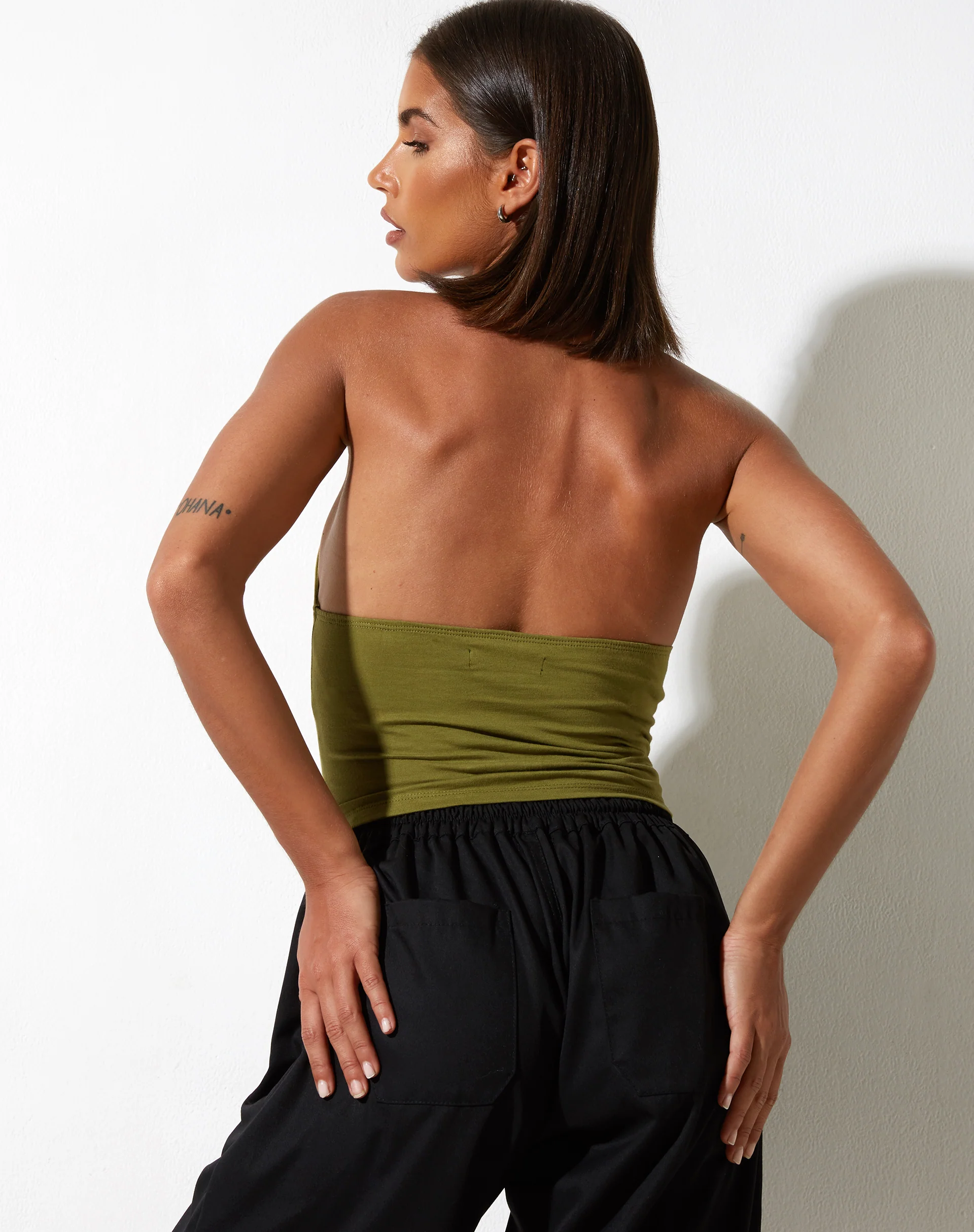 Jarisya Top in Khaki - Image 2