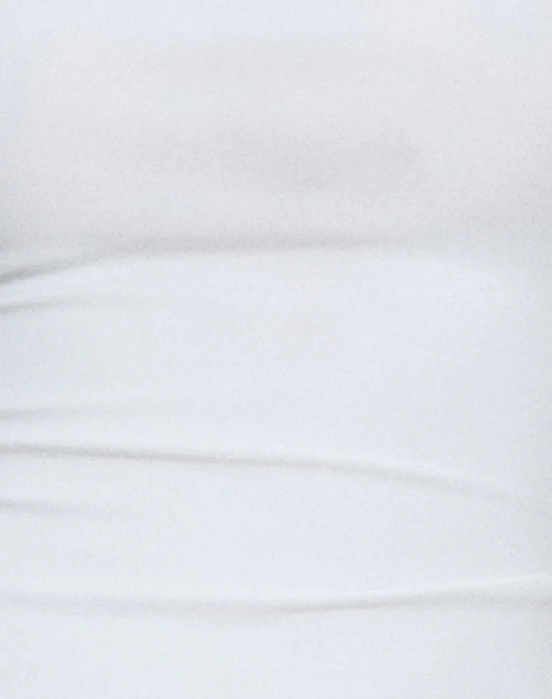 Jasila Vest Top in White - Image 6