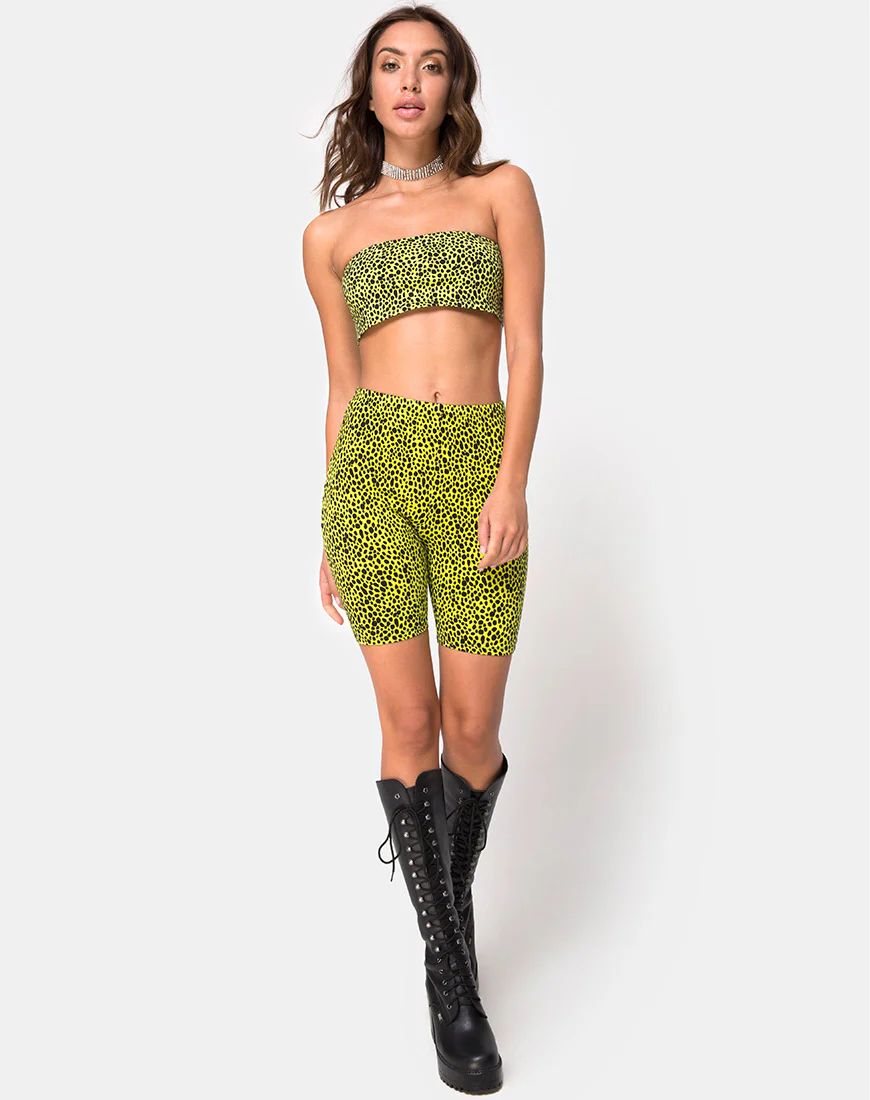 Jeevan Top in Wild Cat Yellow  X Princess Polly - Image 5
