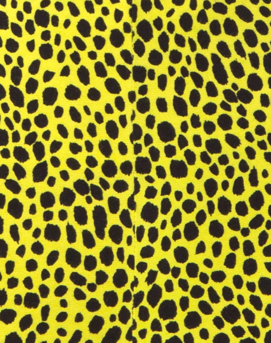 Jeevan Top in Wild Cat Yellow  X Princess Polly - Image 7