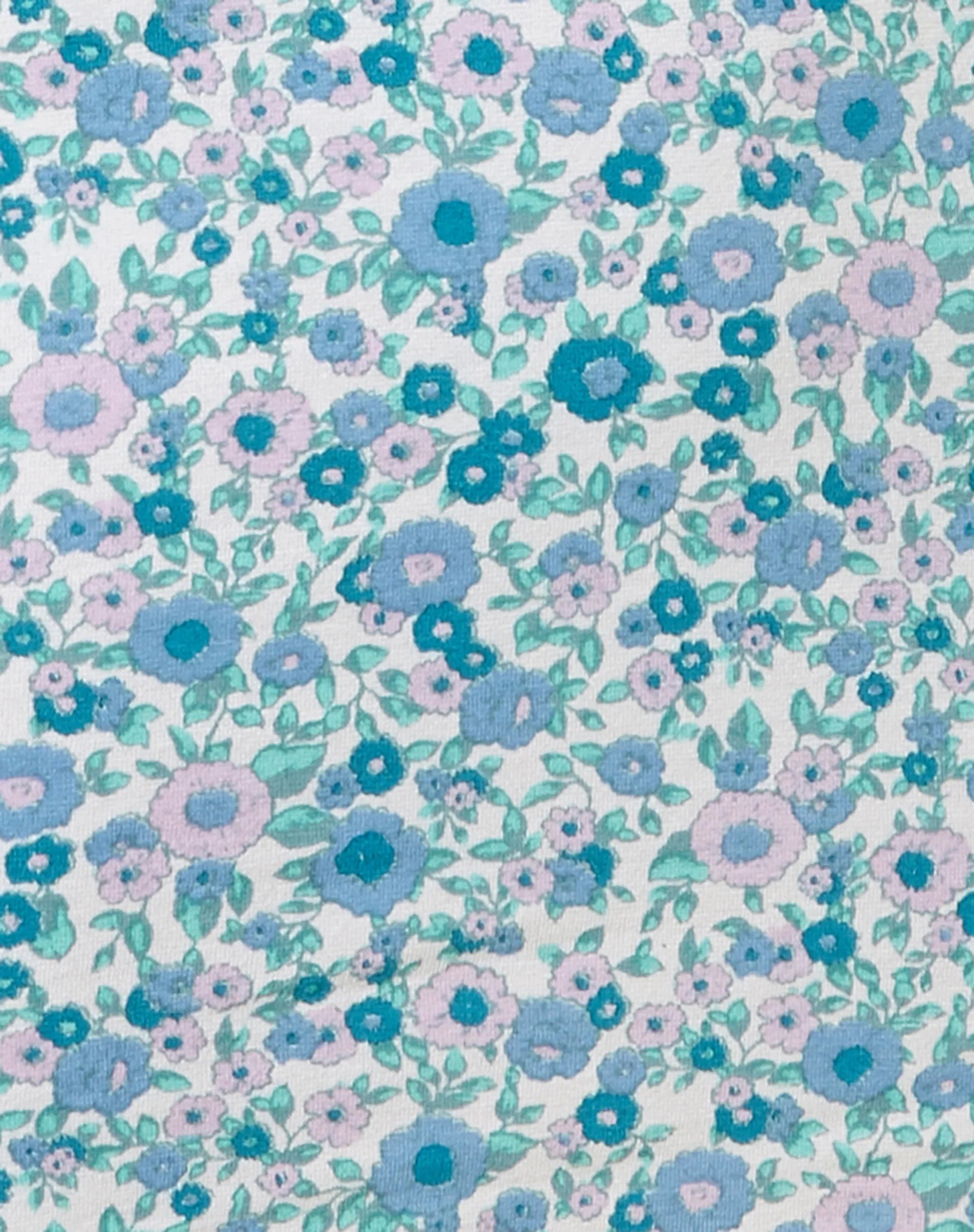 Jeeves Mini Dress in Flower Power Blue - Image 5
