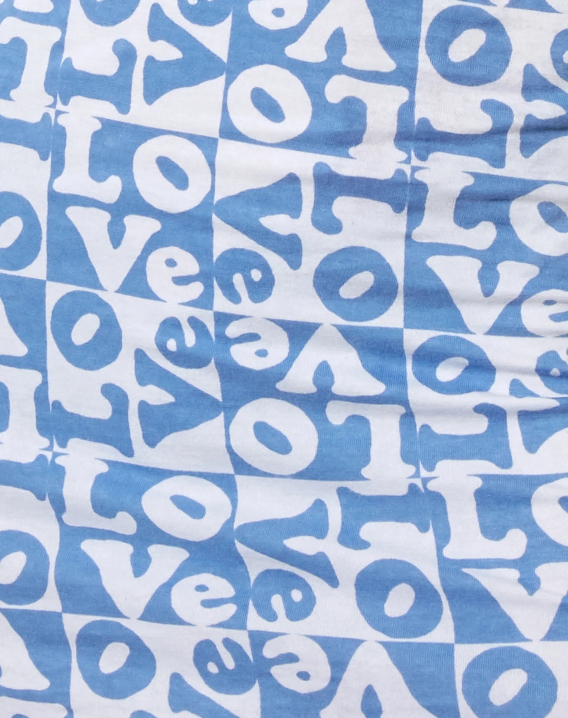Jeeves Mini Dress in Love Checker Blue - Image 6