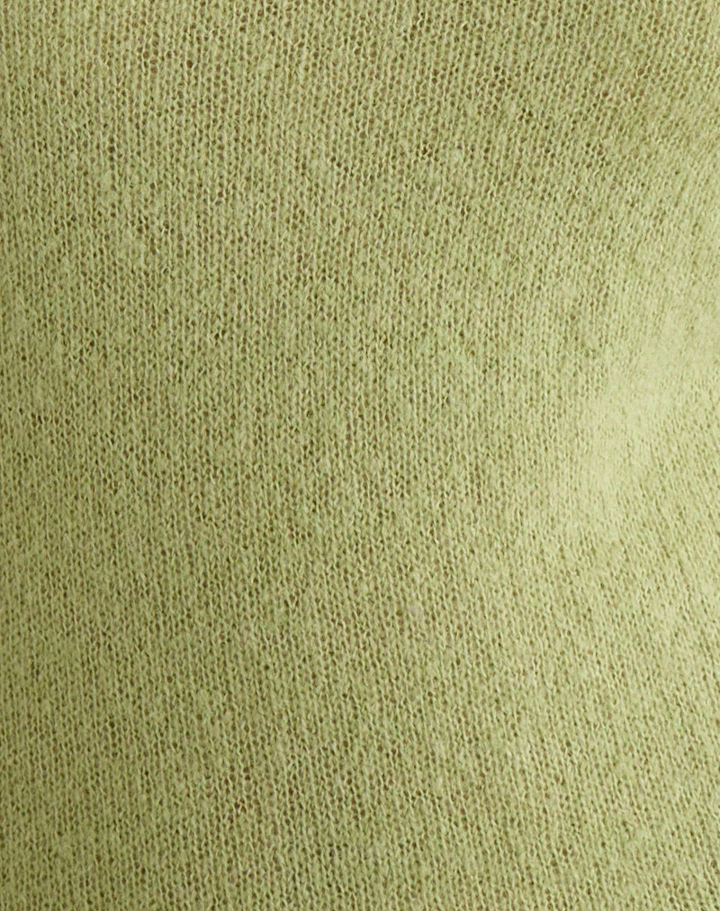 Jenya Long Sleeve Top in Knit Sage - Image 7