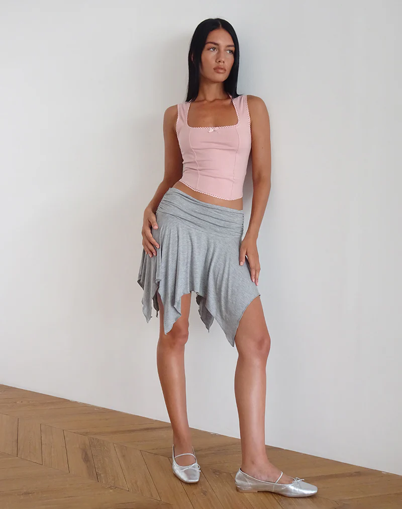 Jinisa Corset Top in Pink Lady - Image 3
