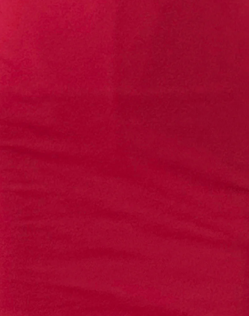 Jinsuen Bodycon Mini Dress in Adrenaline Red - Image 5