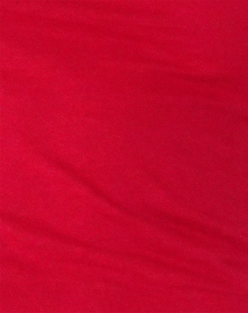 Jojes Jersey Tee in Tango Red - Image 6